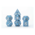 FanRoll Sharp Edge Silicone Dice Set Glacial Debris 7 FanRoll