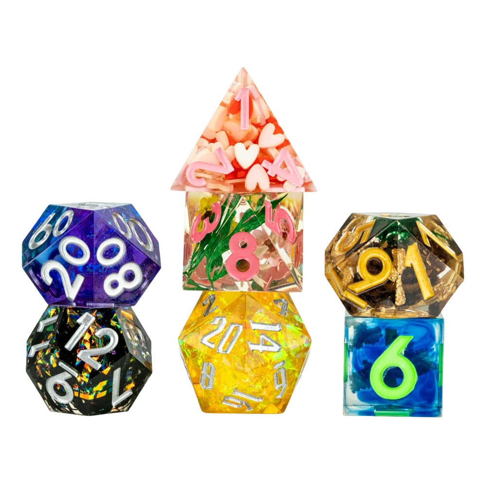 Misfit Adopt a Misfit Dice Set Blind Box Sharp Edge Dice Assortment 12 FanRoll