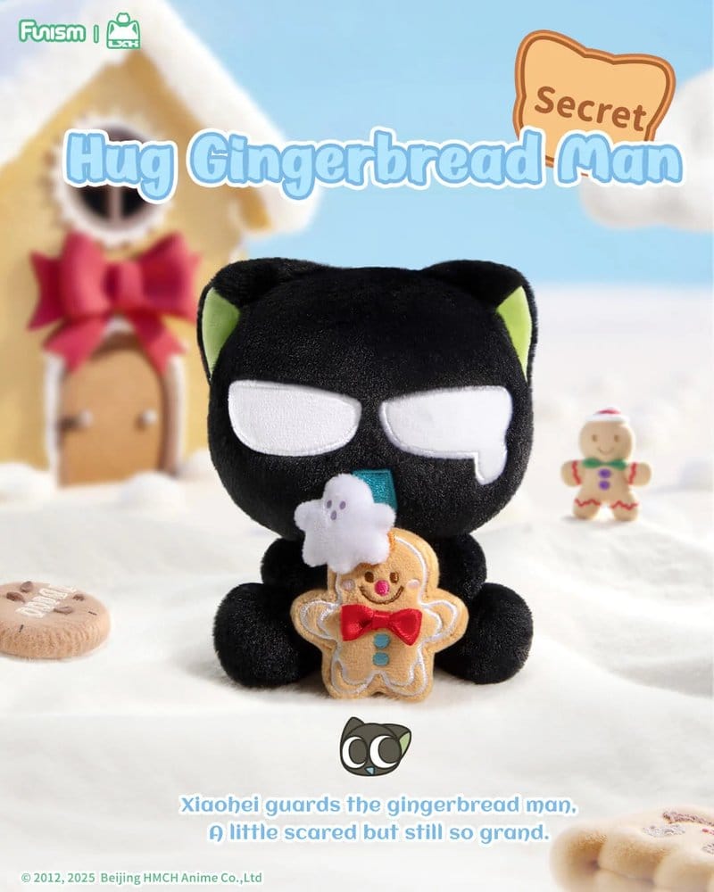Luo Xiaohei Mini Figures Hug Plush Pendant Series Display 6 Funism