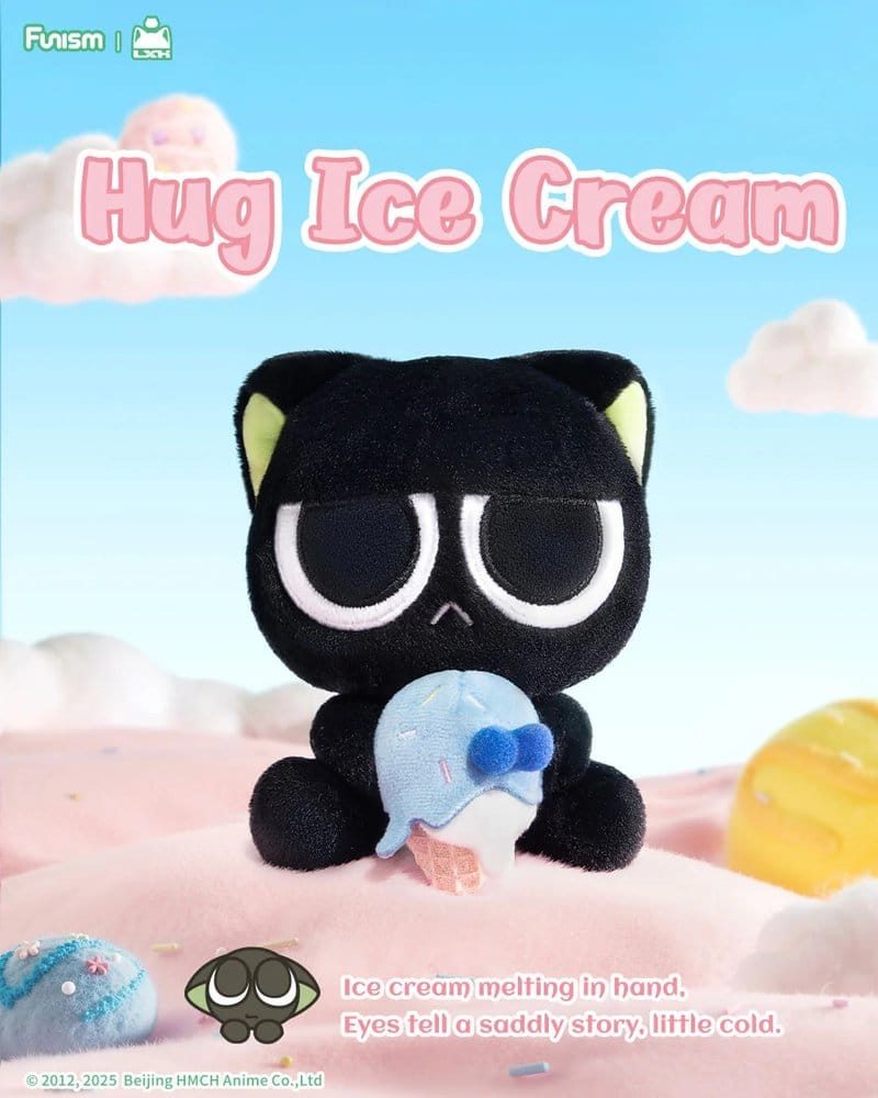 Luo Xiaohei Mini Figures Hug Plush Pendant Series Display 6 Funism