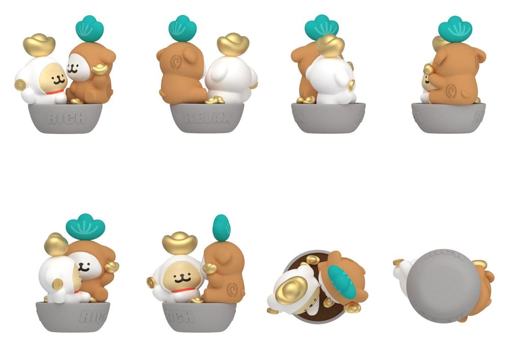 Maltese Blind Box Mini Figures Lucky Paws Series Display 8 Funism
