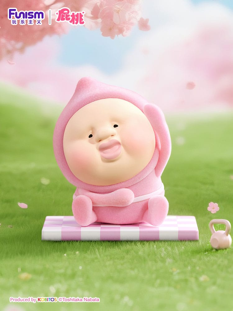 Kobitos Blind Box Mini Figures Gym Challenges Series Display 6 Funism