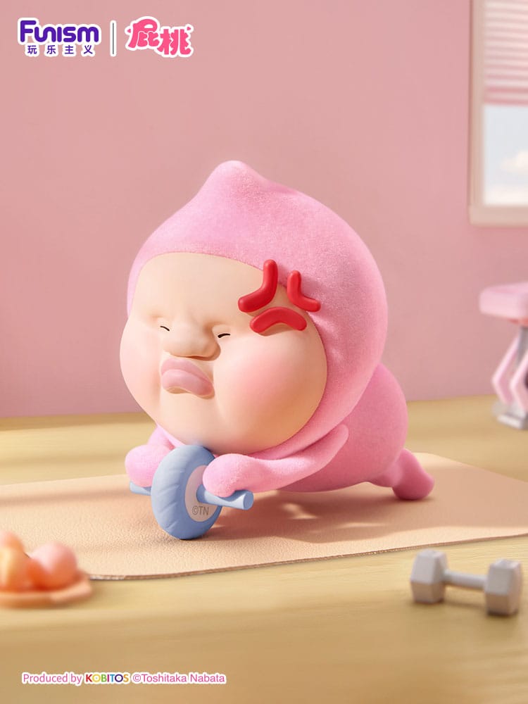 Kobitos Blind Box Mini Figures Gym Challenges Series Display 6 Funism