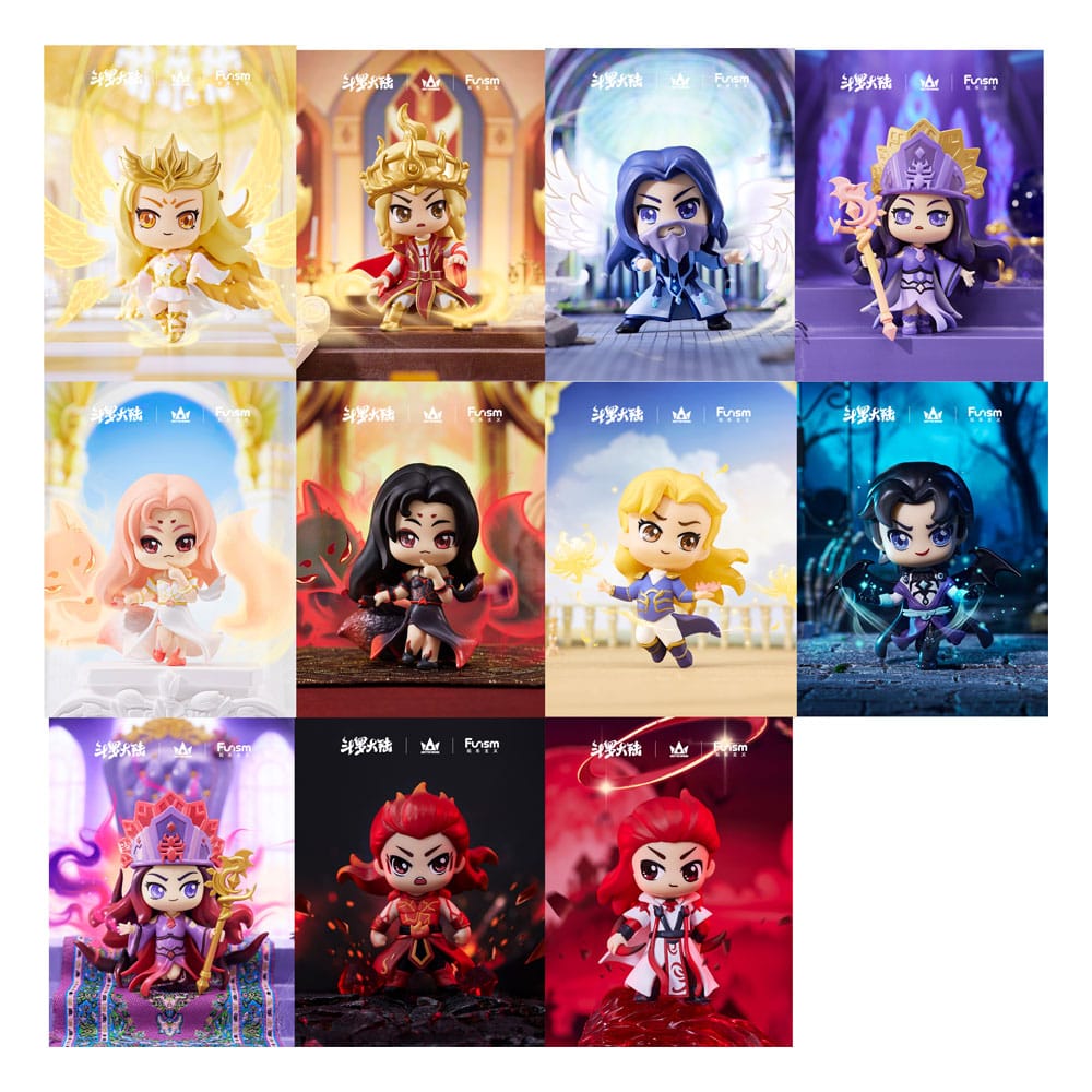 Soul Land Wuhun Hall Series Mini Figures Display 8 Funism