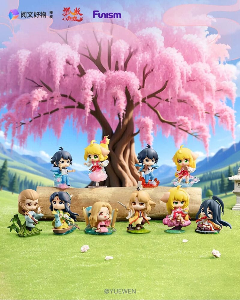 Fox Spirit Matchmaker Blind Box Mini Figures Sea Oath Mountain Alliance Display 8 Funism