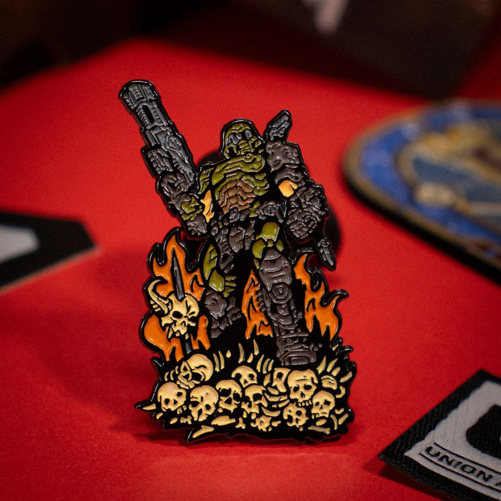 Doom Eternal Pin Badge Doom Guy Limited Edition FaNaTtik