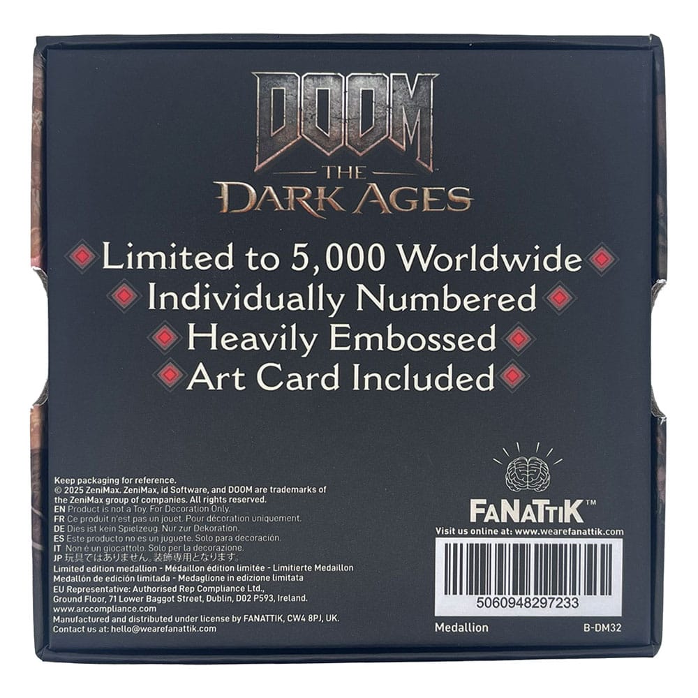 Doom The Dark Ages Medallion Saw Shield FaNaTtik