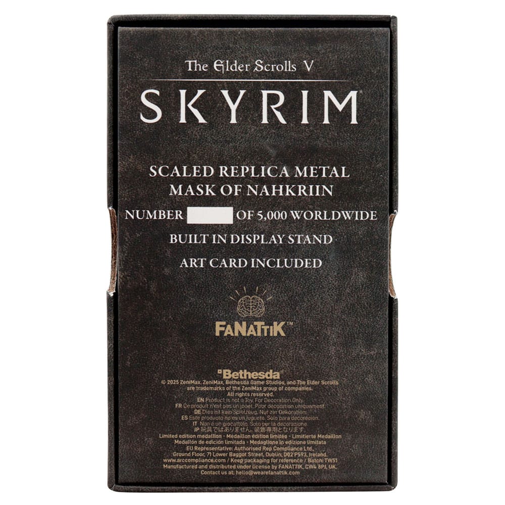 The Elder Scrolls V Replica Skyrim Nahkriin Dragon Priest Mask Limited Edition FaNaTtik