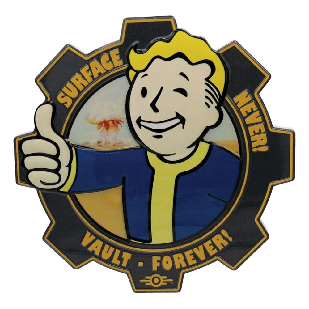 Fallout Resin Plaque Vault Boy FaNaTtik