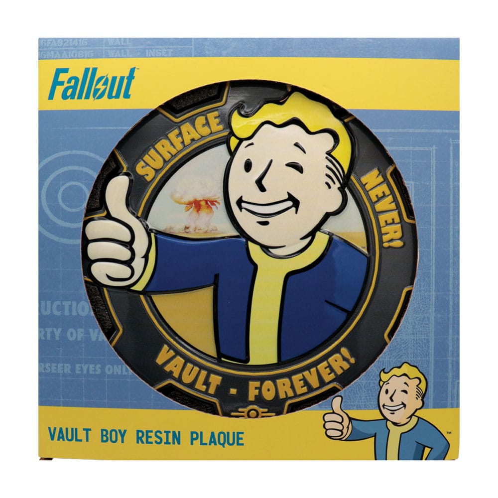 Fallout Resin Plaque Vault Boy FaNaTtik