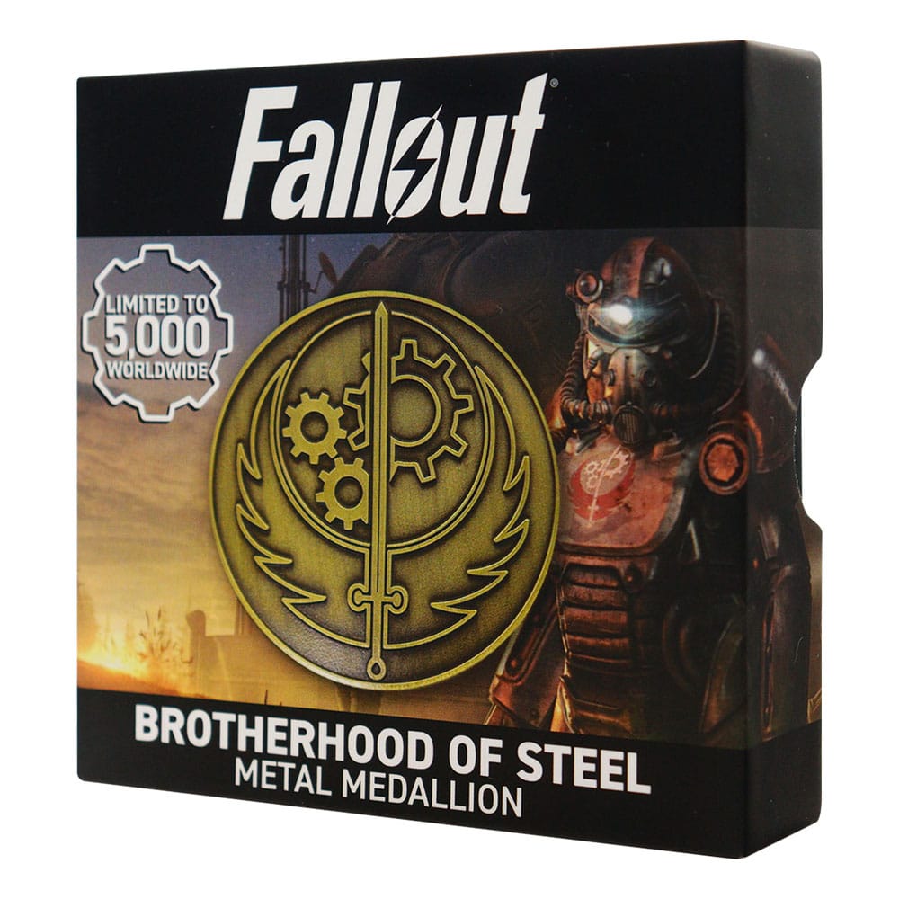 Fallout Medallion Brotherhood of Steel FaNaTtik