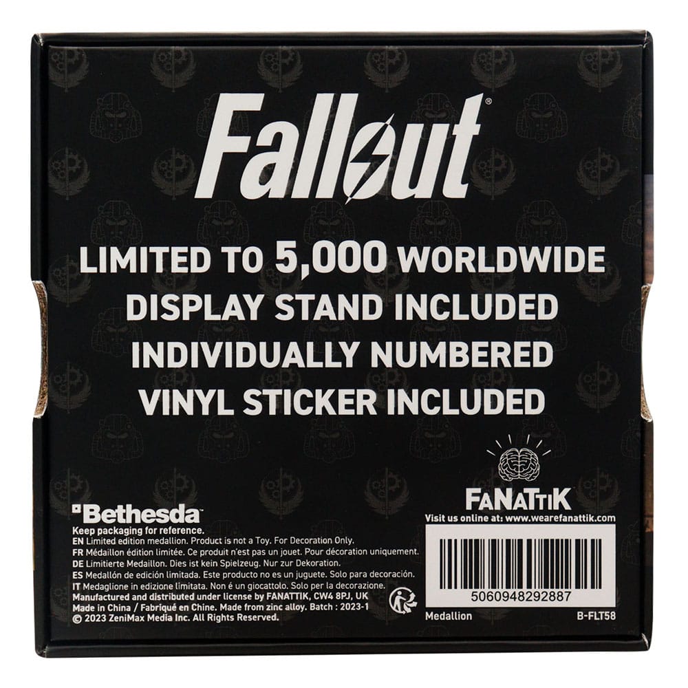 Fallout Medallion Brotherhood of Steel FaNaTtik