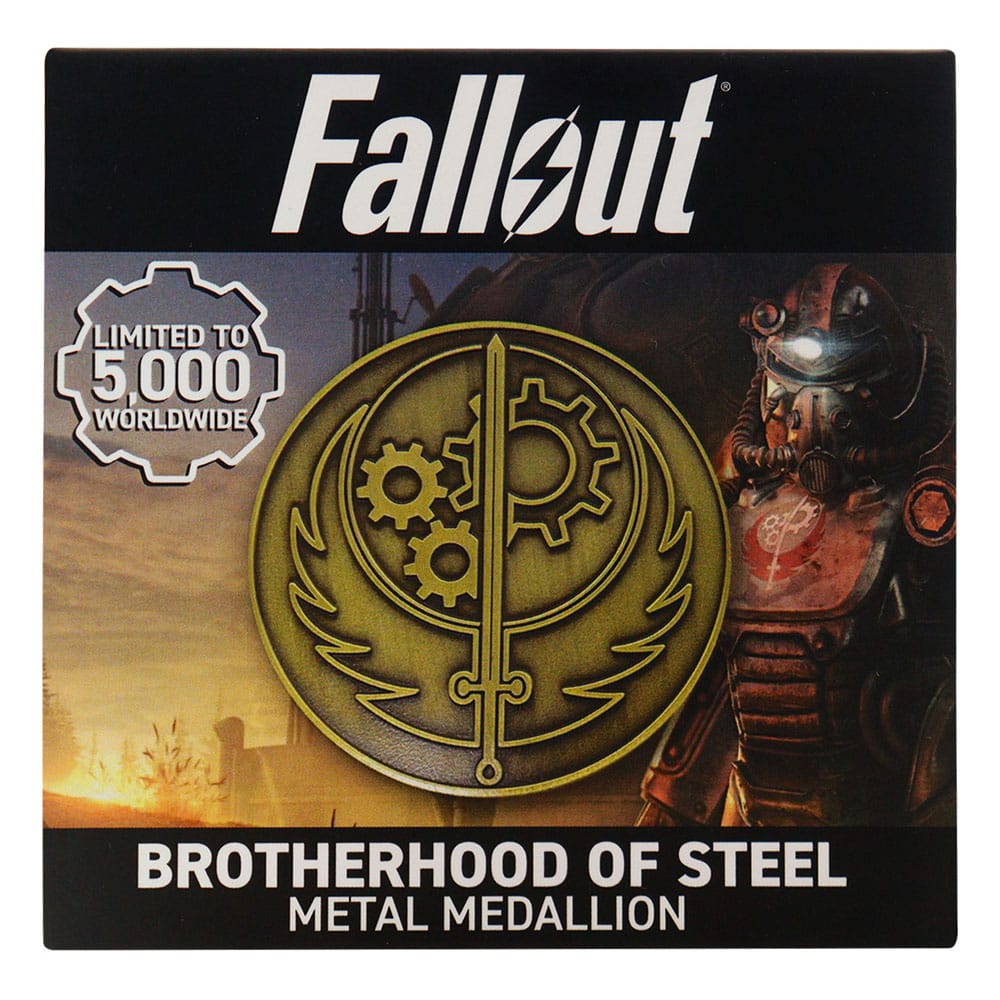 Fallout Medallion Brotherhood of Steel FaNaTtik