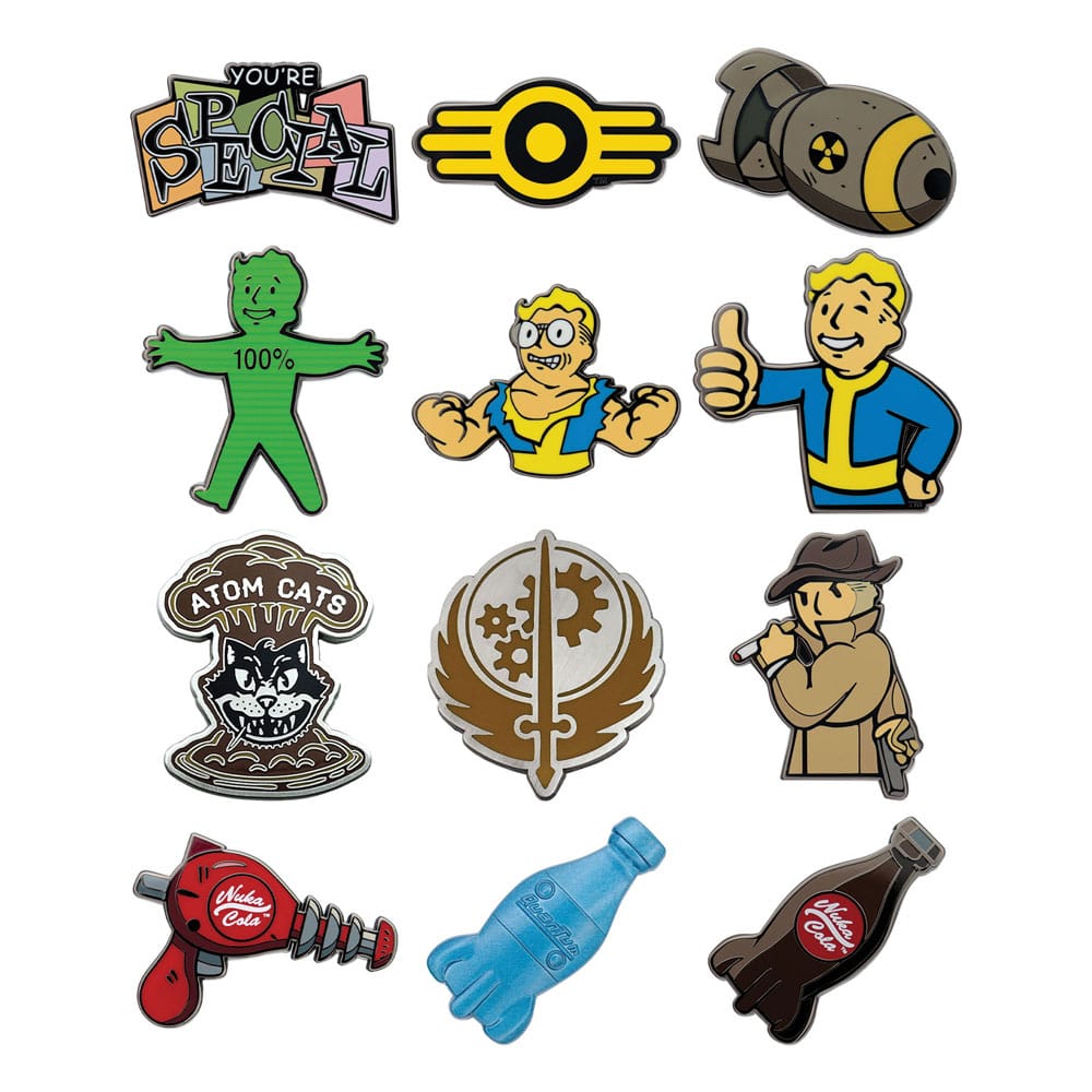 Fallout World Pin Badge Mystery Pin Badge Volume 2 Display 12 FaNaTtik