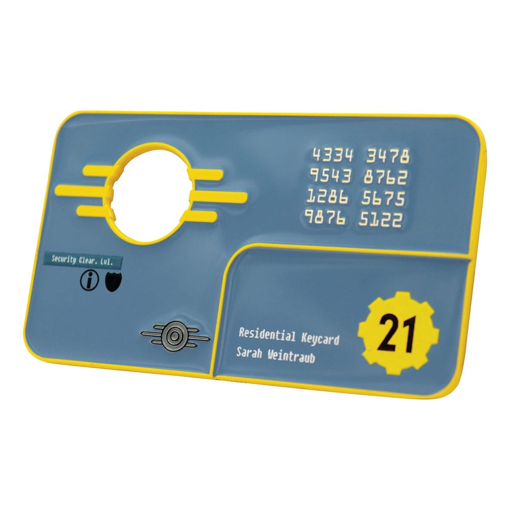 Fallout New Vegas Replica Vault 21 Security Keycard Limited Edition FaNaTtik