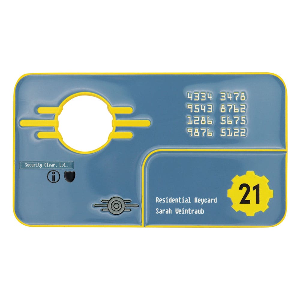 Fallout New Vegas Replica Vault 21 Security Keycard Limited Edition FaNaTtik
