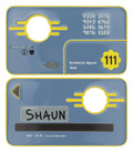 Fallout Replica Security Keycard Vault 111 Limited Edition FaNaTtik