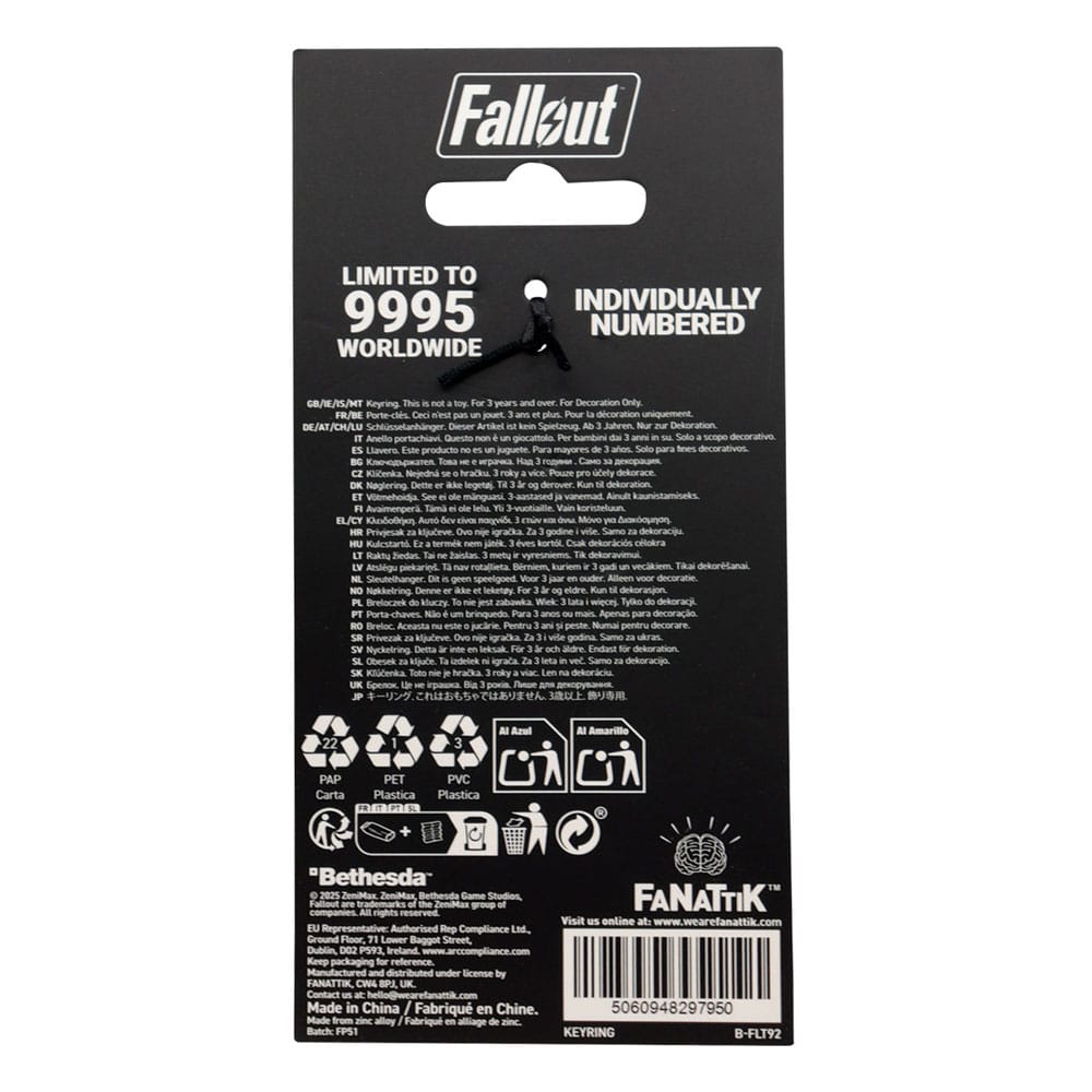 Fallout Keychain Nuka Cola Limited Edition FaNaTtik