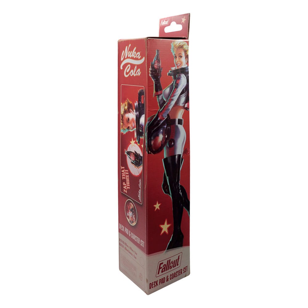 Fallout Desk Pad & Coaster Set Nuka Cola FaNaTtik