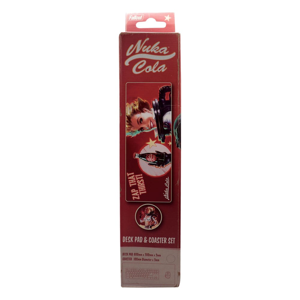 Fallout Desk Pad & Coaster Set Nuka Cola FaNaTtik