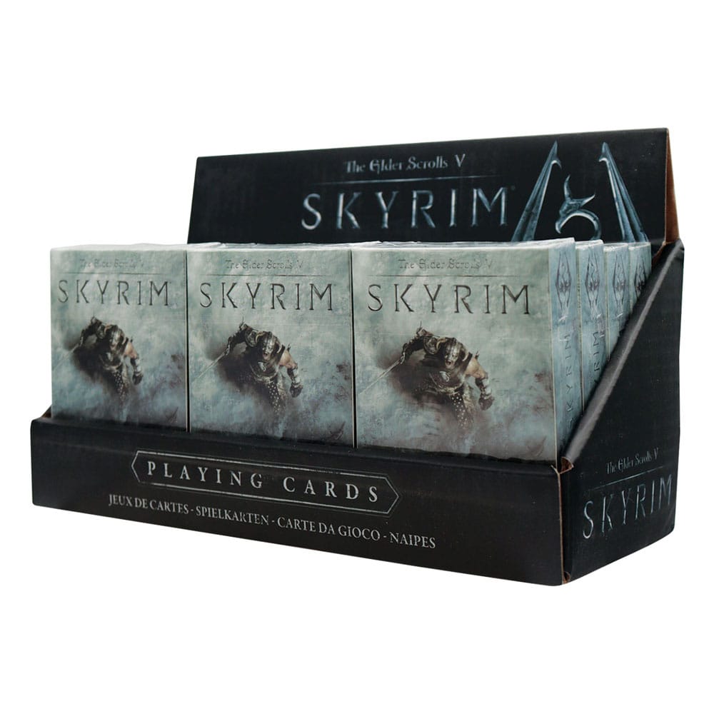 Elder Scrolls Skyrim Playing Cards Display 12 FaNaTtik