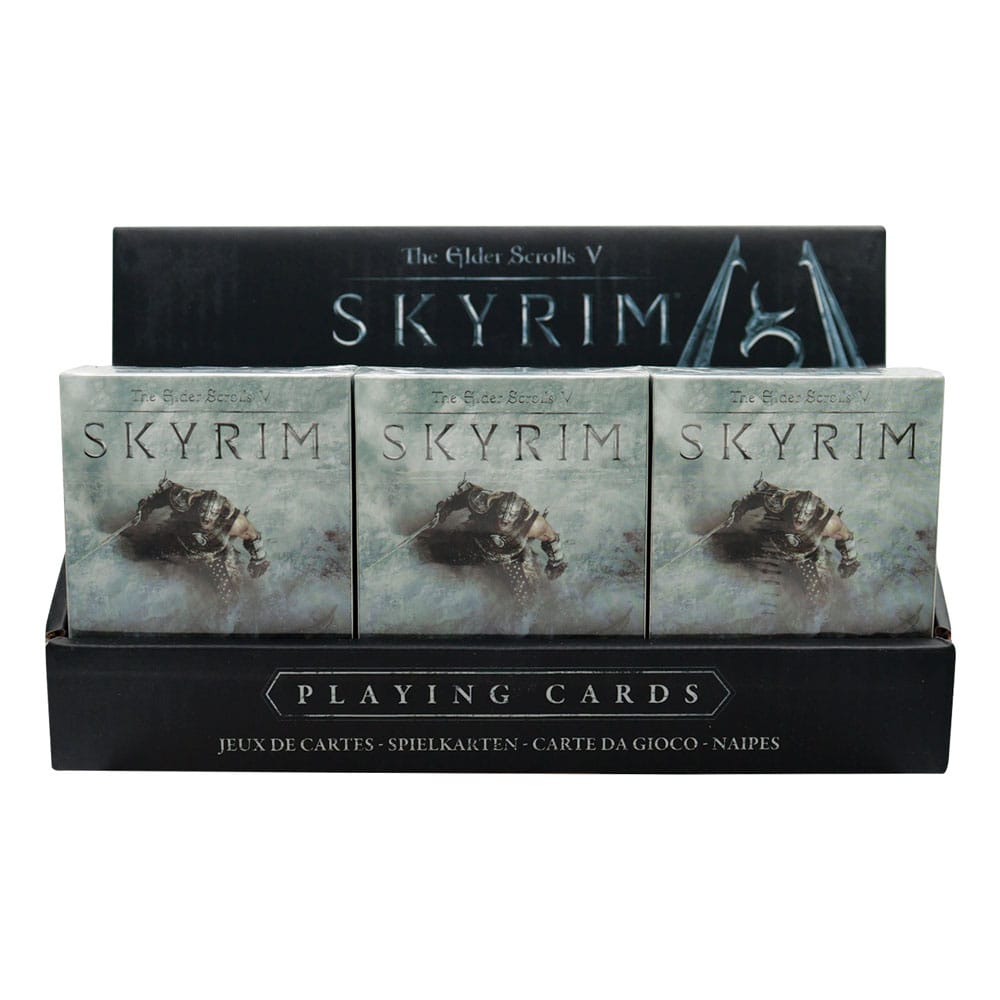 Elder Scrolls Skyrim Playing Cards Display 12 FaNaTtik