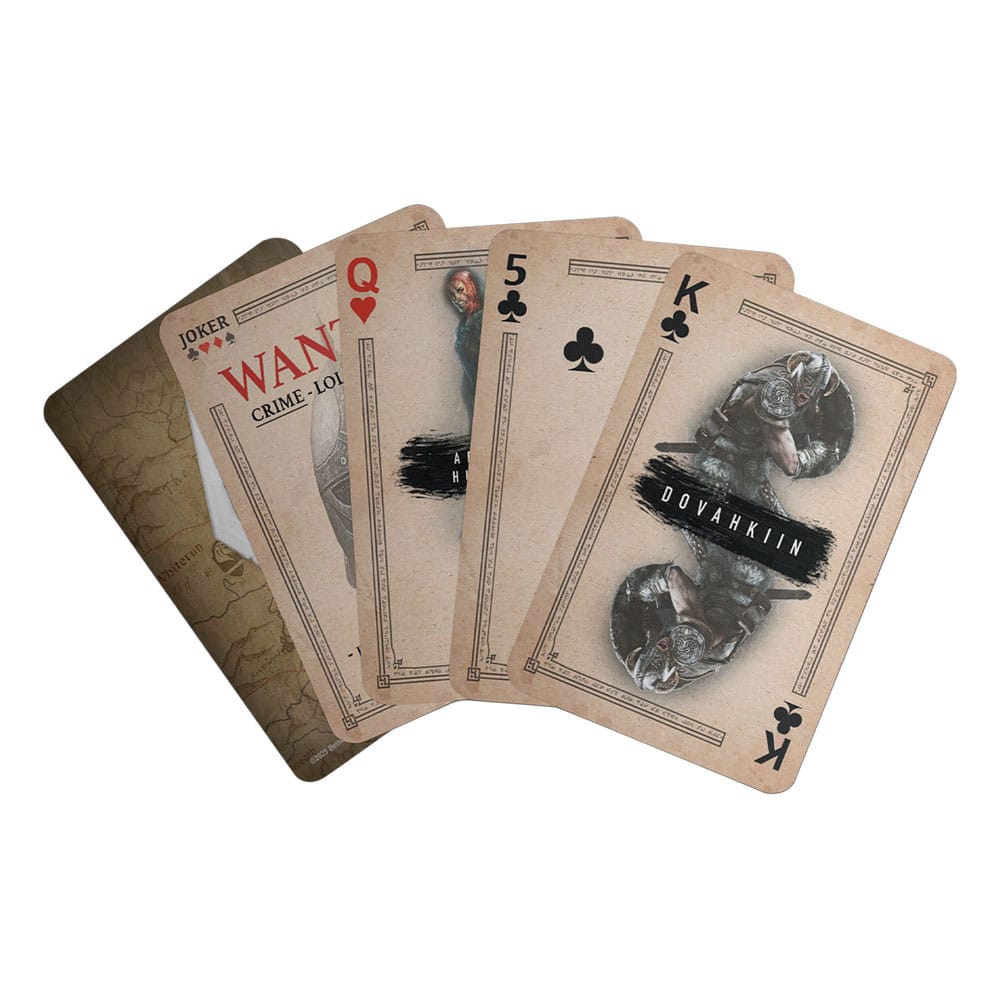 Elder Scrolls Skyrim Playing Cards Display 12 FaNaTtik