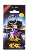 Back to the Future Metal Keychain Marty & Doc FaNaTtik