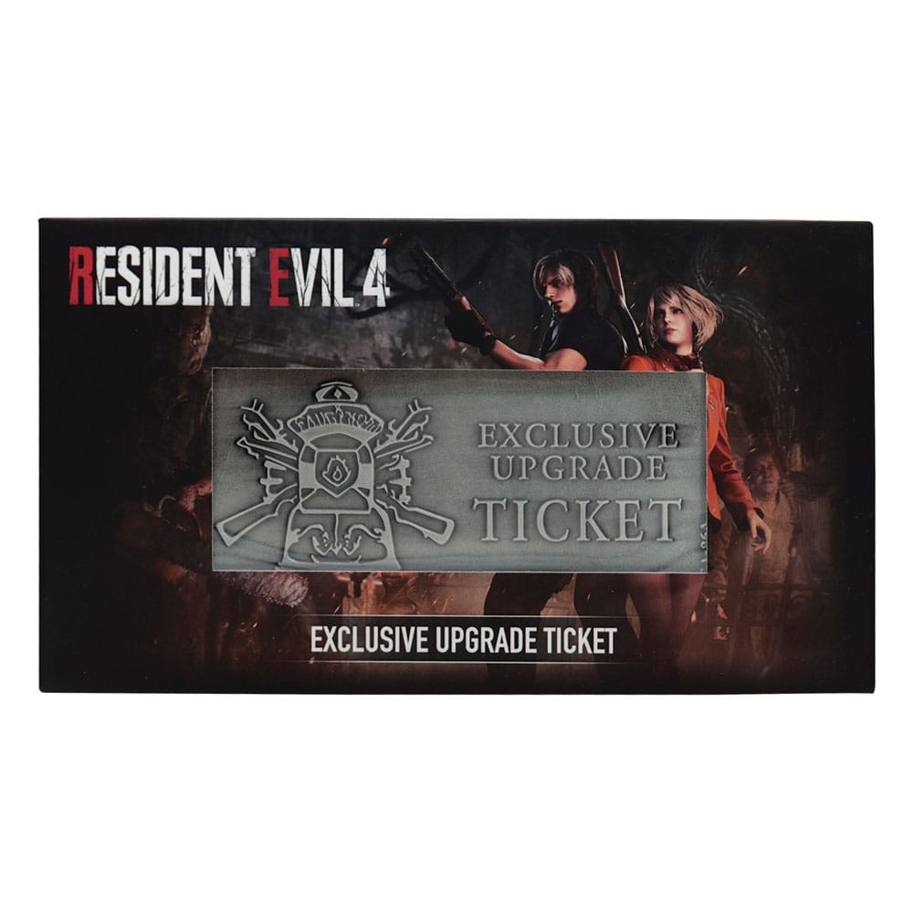 Resident Evil 4 Replica 1/1 Metal Exclusive Upgrade Ticket FaNaTtik