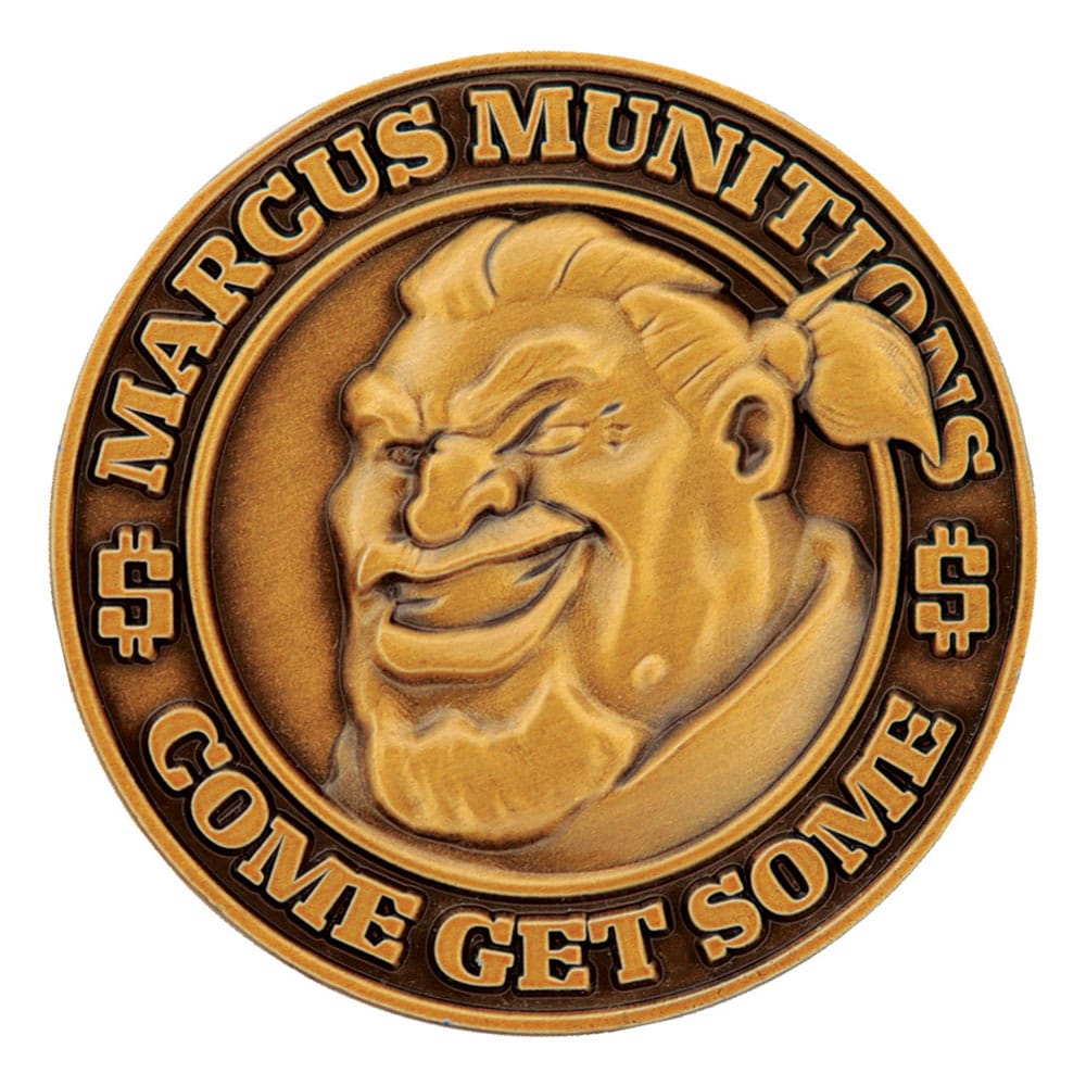 Borderlands Collectable Coin Marcus Munitions Limited Edition FaNaTtik