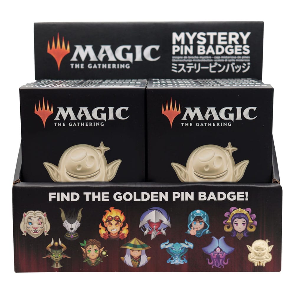 Magic The Gathering World Pin Badge Mystery Pin Badge Display 12 FaNaTtik