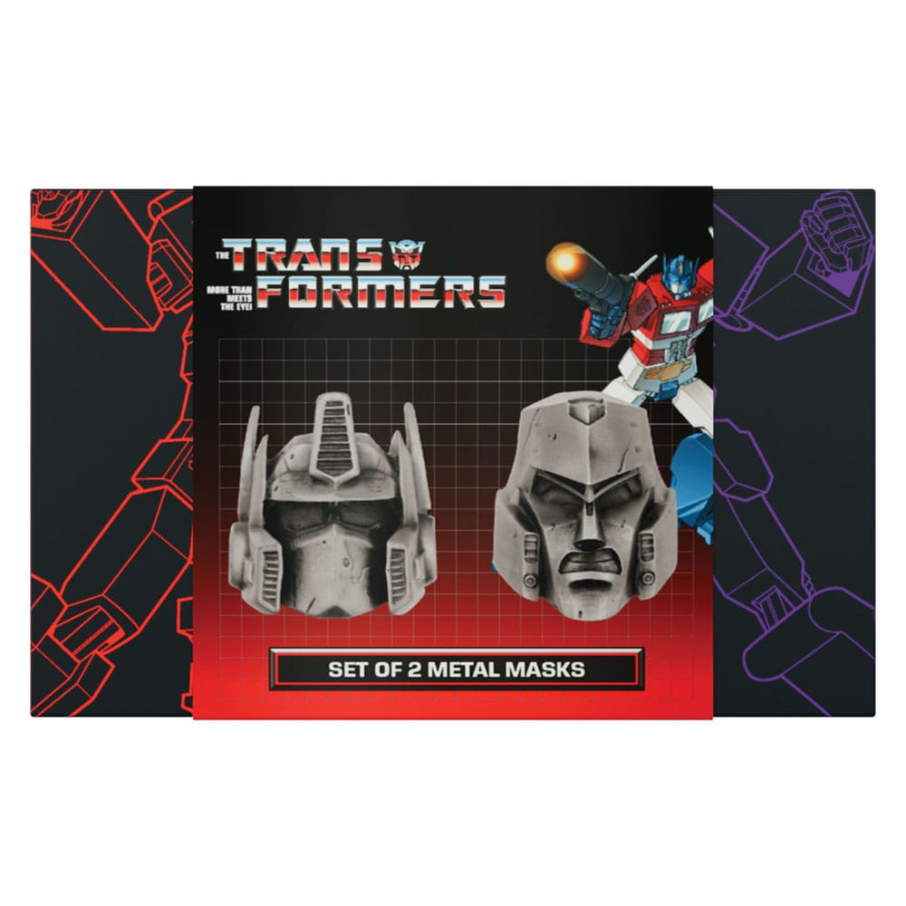 Transformers Replica Set of 2 Helmets Optimus Prime & Megatron Limited Edition FaNaTtik
