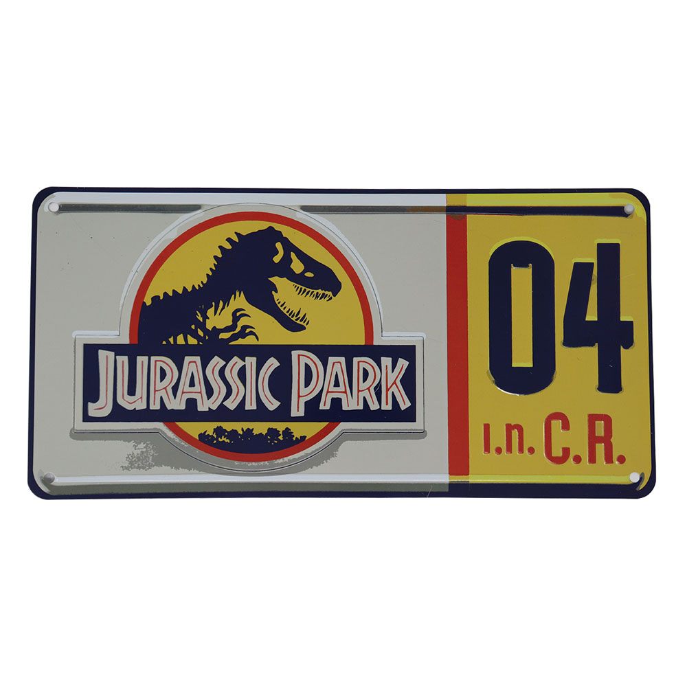 Jurassic Park Replica 1/1 Dennis Nedry License Plate FaNaTtik