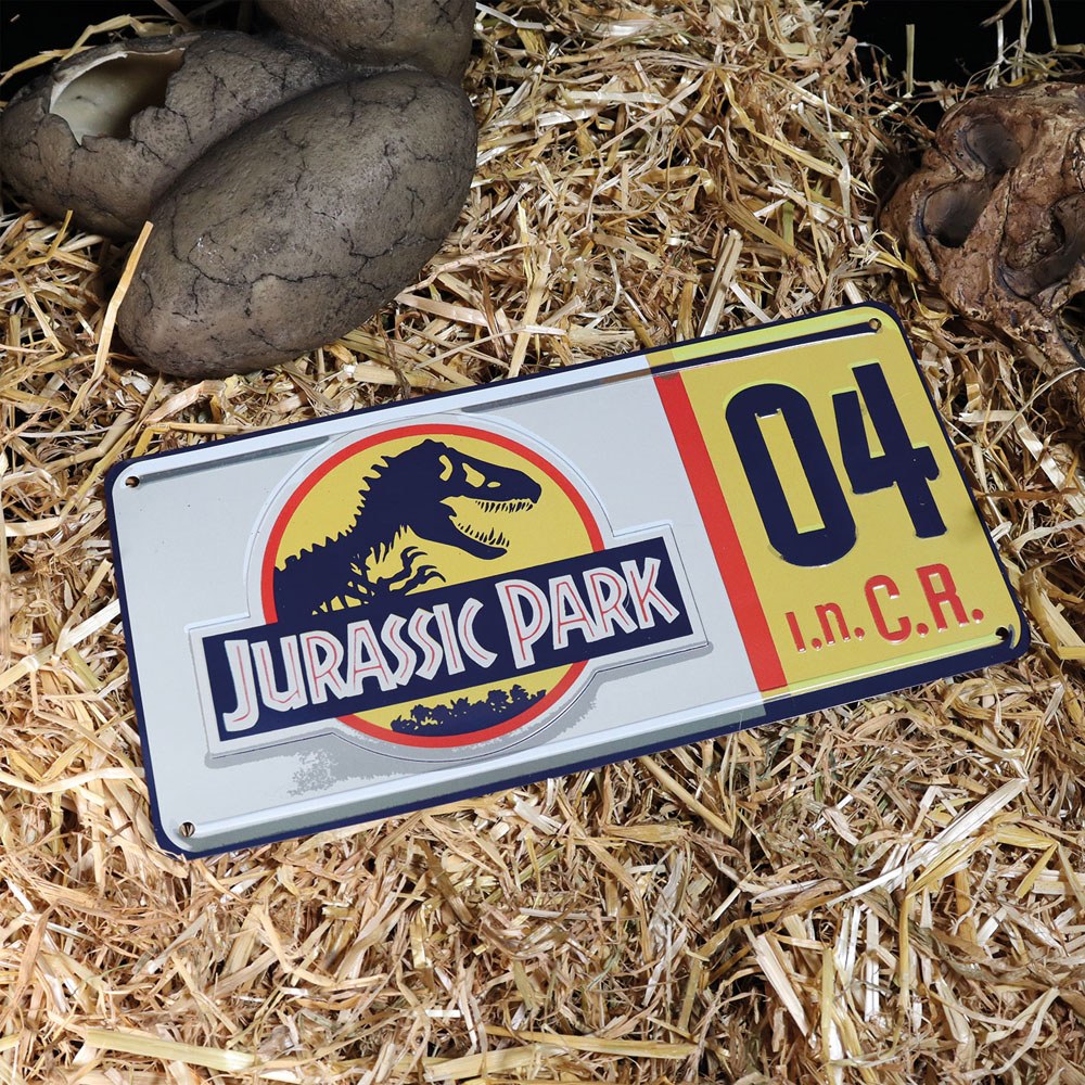 Jurassic Park Replica 1/1 Dennis Nedry License Plate FaNaTtik