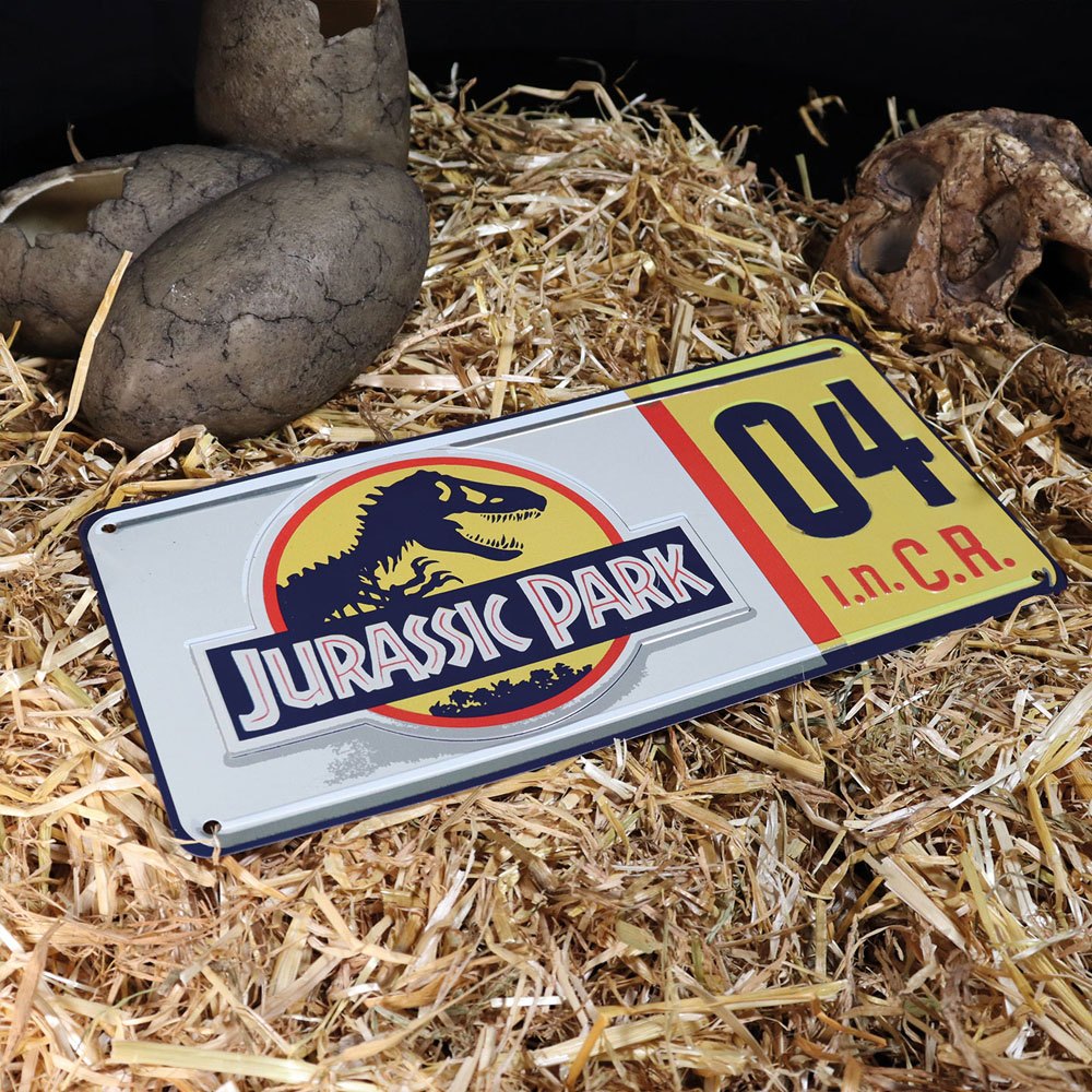 Jurassic Park Replica 1/1 Dennis Nedry License Plate FaNaTtik