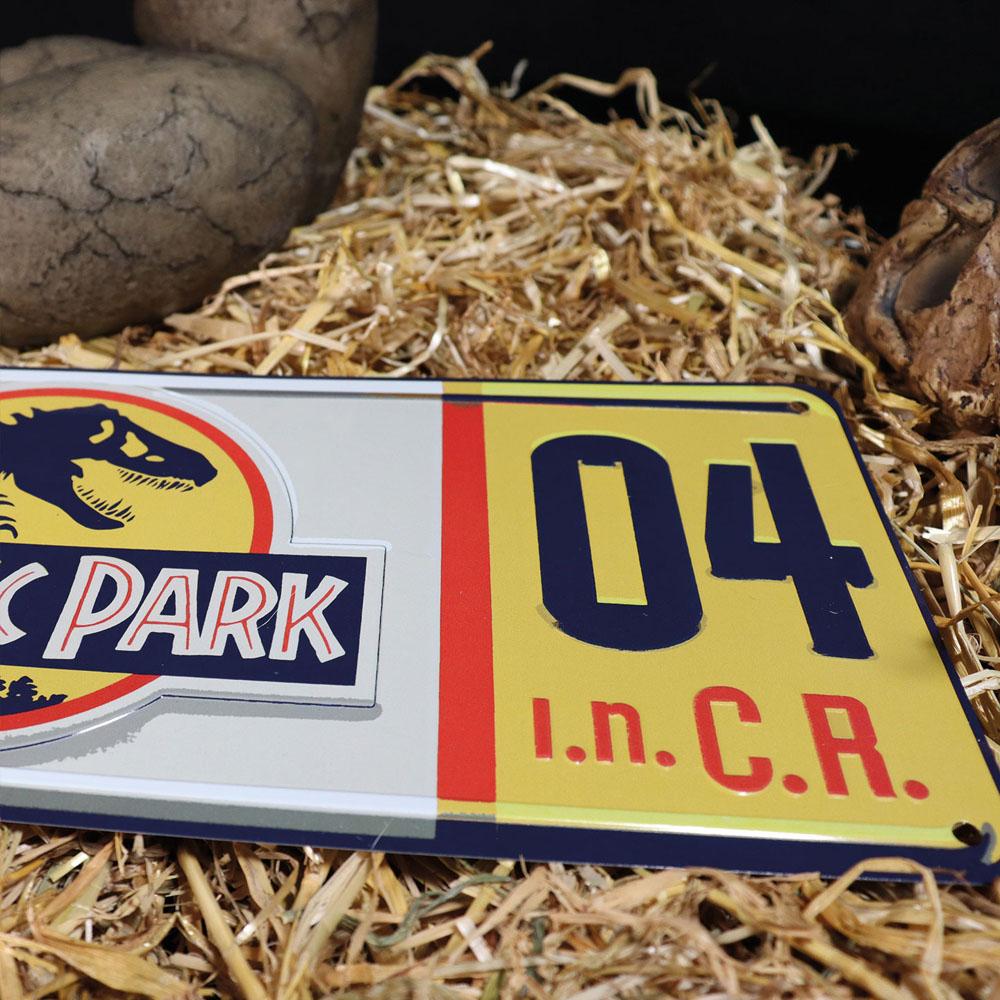 Jurassic Park Replica 1/1 Dennis Nedry License Plate FaNaTtik