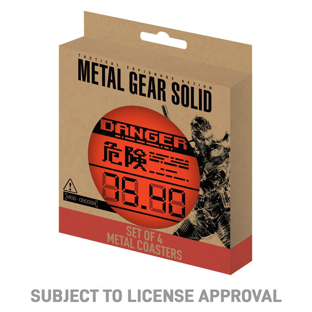 Metal Gear Solid Coaster 4 Pack FaNaTtik