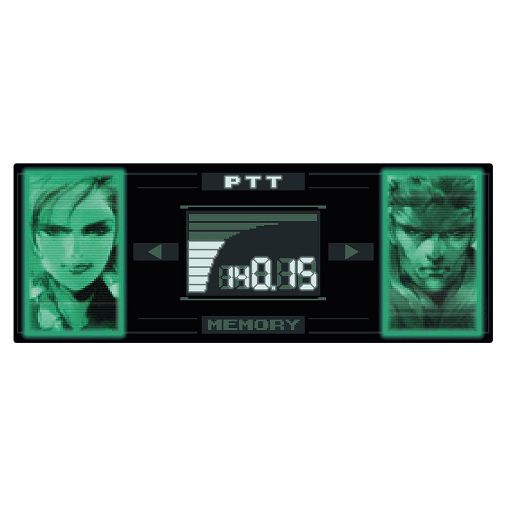Metal Gear Solid Desk Pad & Coaster Set Solid Snake x Raiden Limited Edition FaNaTtik