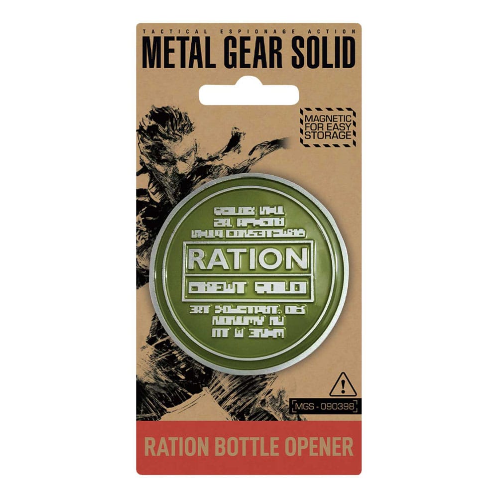 Metal Gear Solid Bottle Opener Solid Ration FaNaTtik