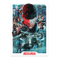 Metal Gear Solid Art Print Montage Limited Edition FaNaTtik