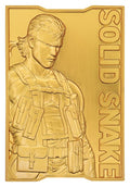 Metal Gear Solid 2 Ingot Snake 24k Gold Plated Limited Edition FaNaTtik