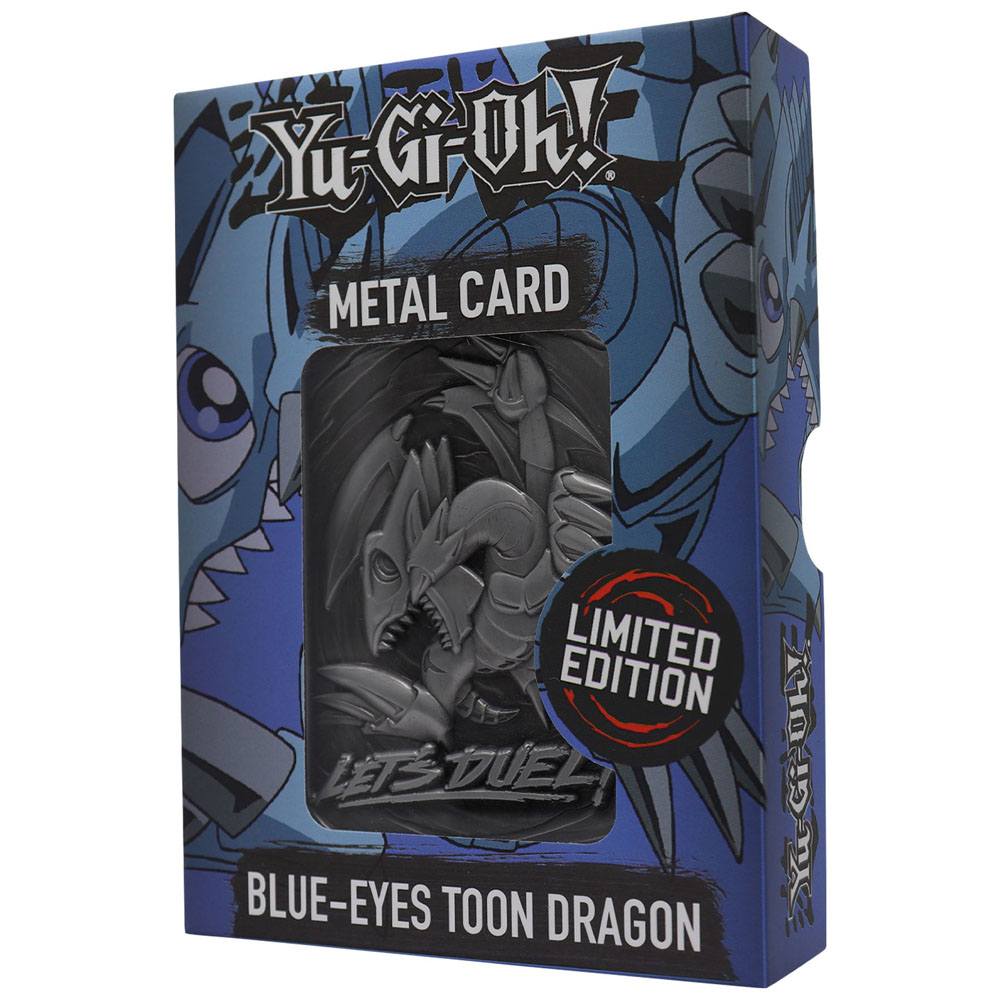 Yu Gi Oh! Replica Card Blue Eyes Toon Dragon Limited Edition FaNaTtik