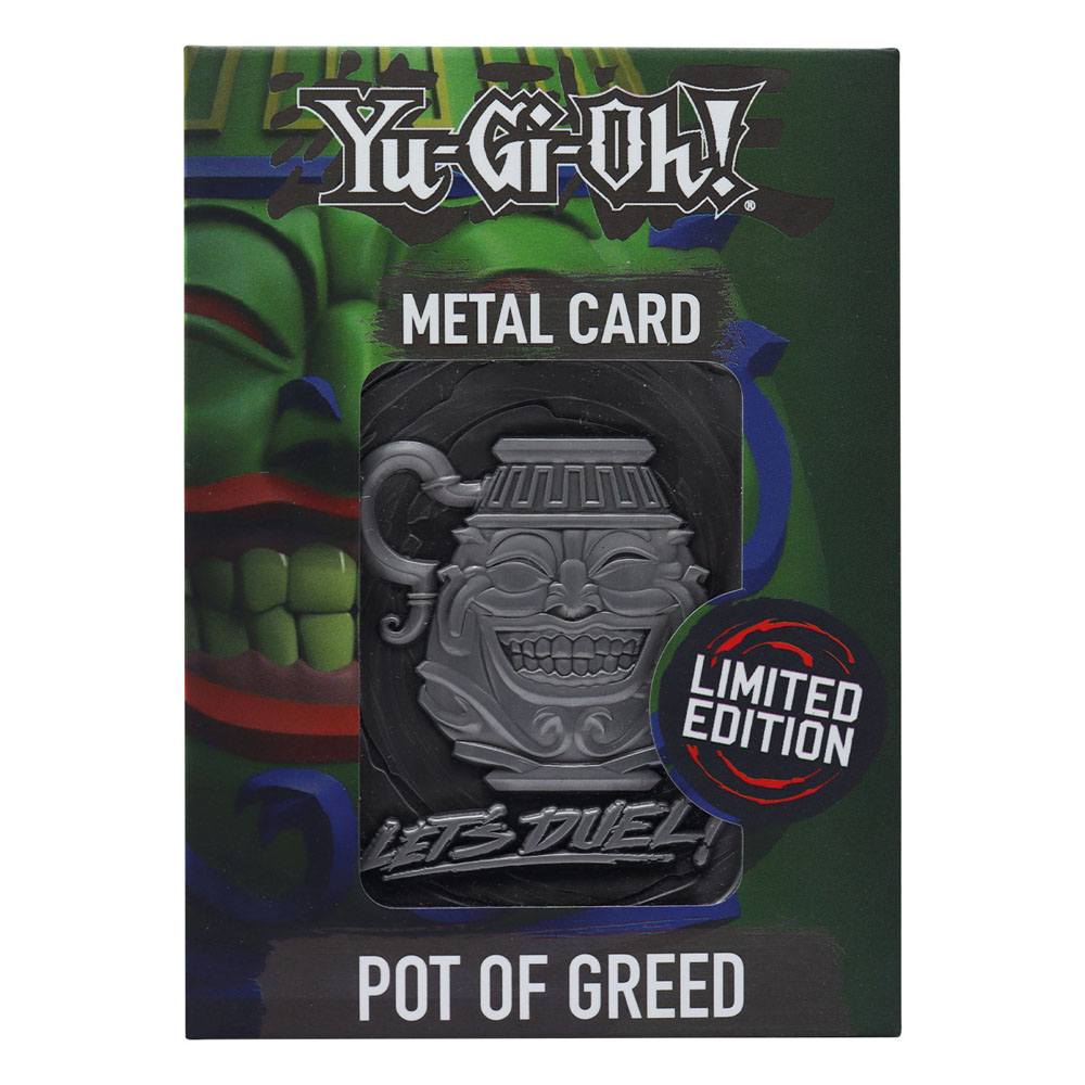 Yu Gi Oh! Replica Card Pot of Greed Limited Edition FaNaTtik