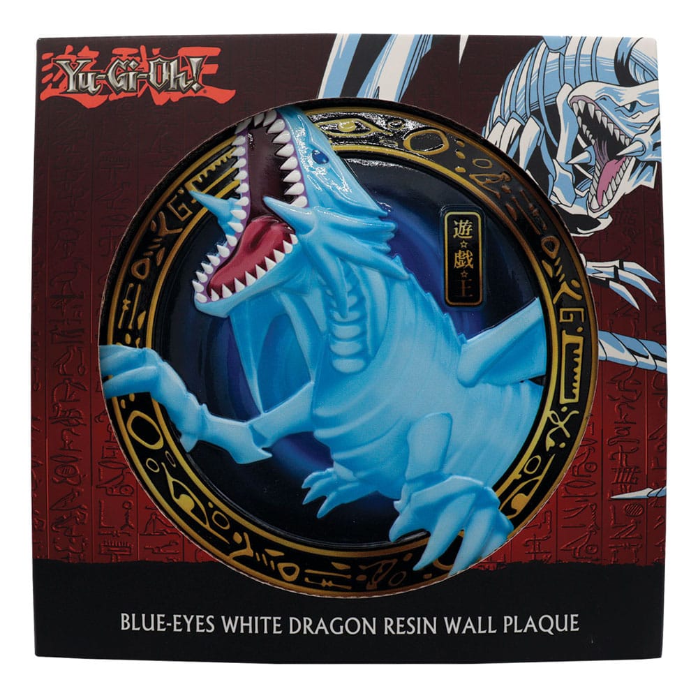 Yu Gi Oh! Resin Plaque Blue Eyes White Dragon FaNaTtik