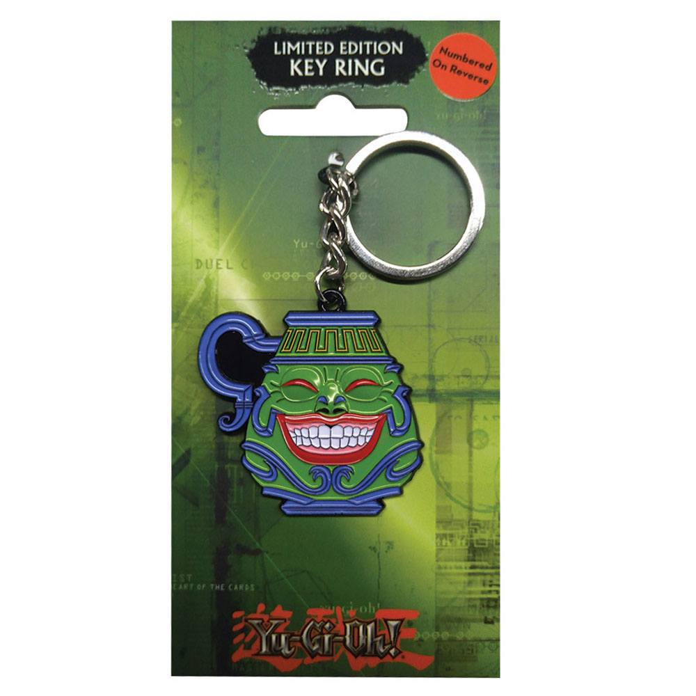 Yu Gi Oh! Metal Keychain Pot of Greed Limited Edition FaNaTtik