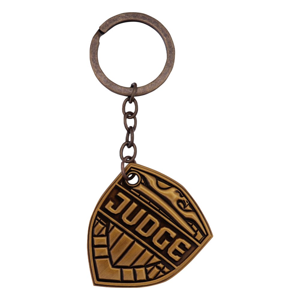 2000 AD Keychain Judge Dredd Badge Limited Edition FaNaTtik