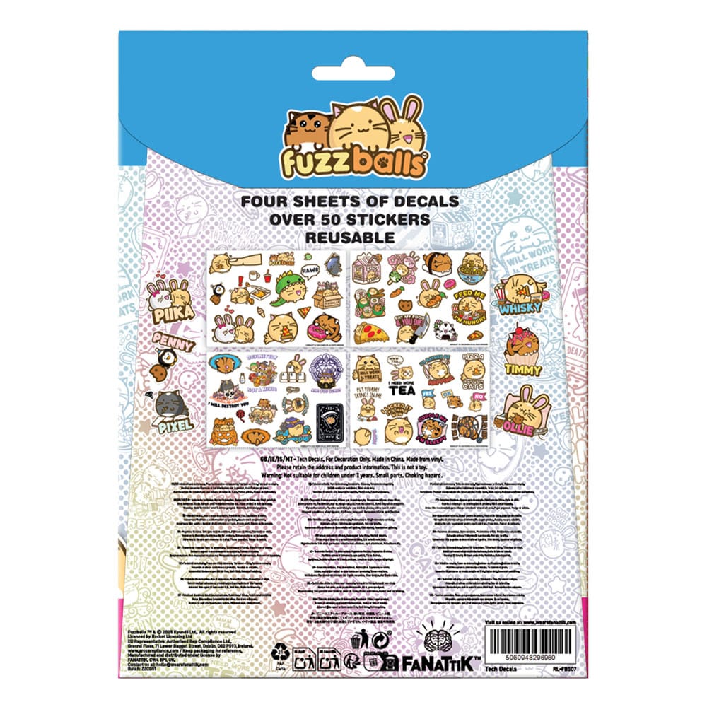 Fuzzballs Tech Sticker Pack FaNaTtik