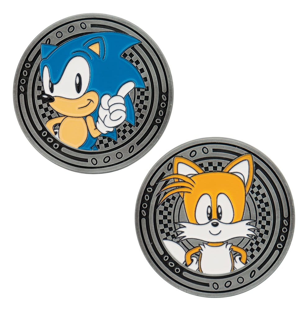 Sonic The Hedgehog Collectable Coin Sonic & Tails FaNaTtik