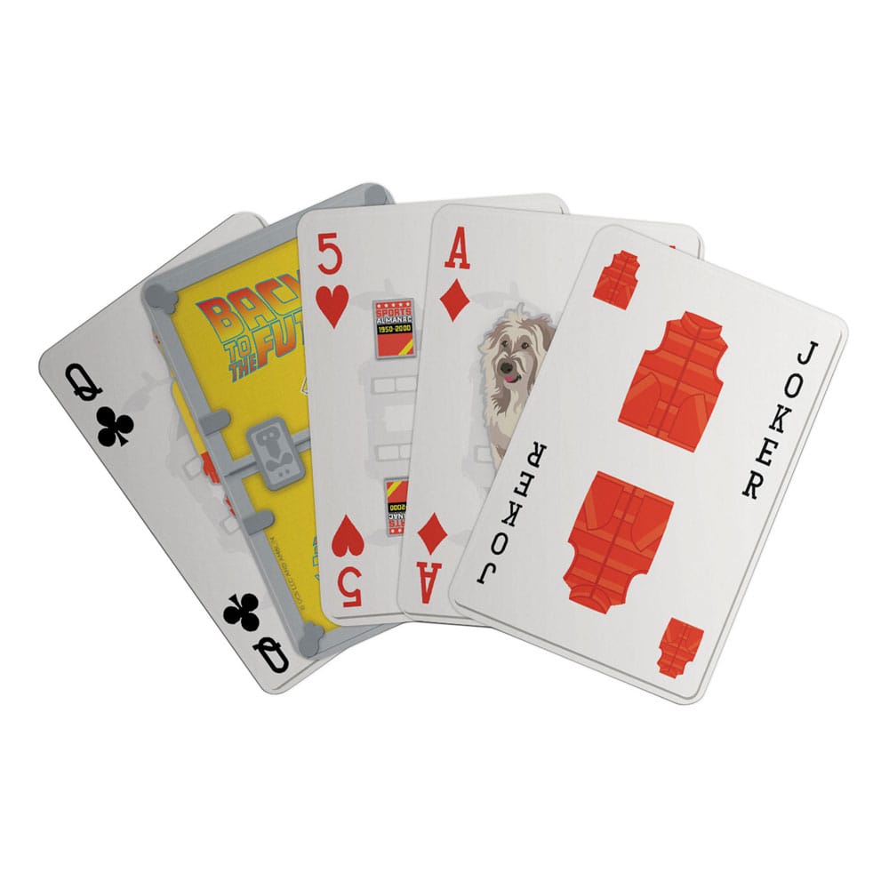 Back to the Future Playing Cards Display 12 FaNaTtik