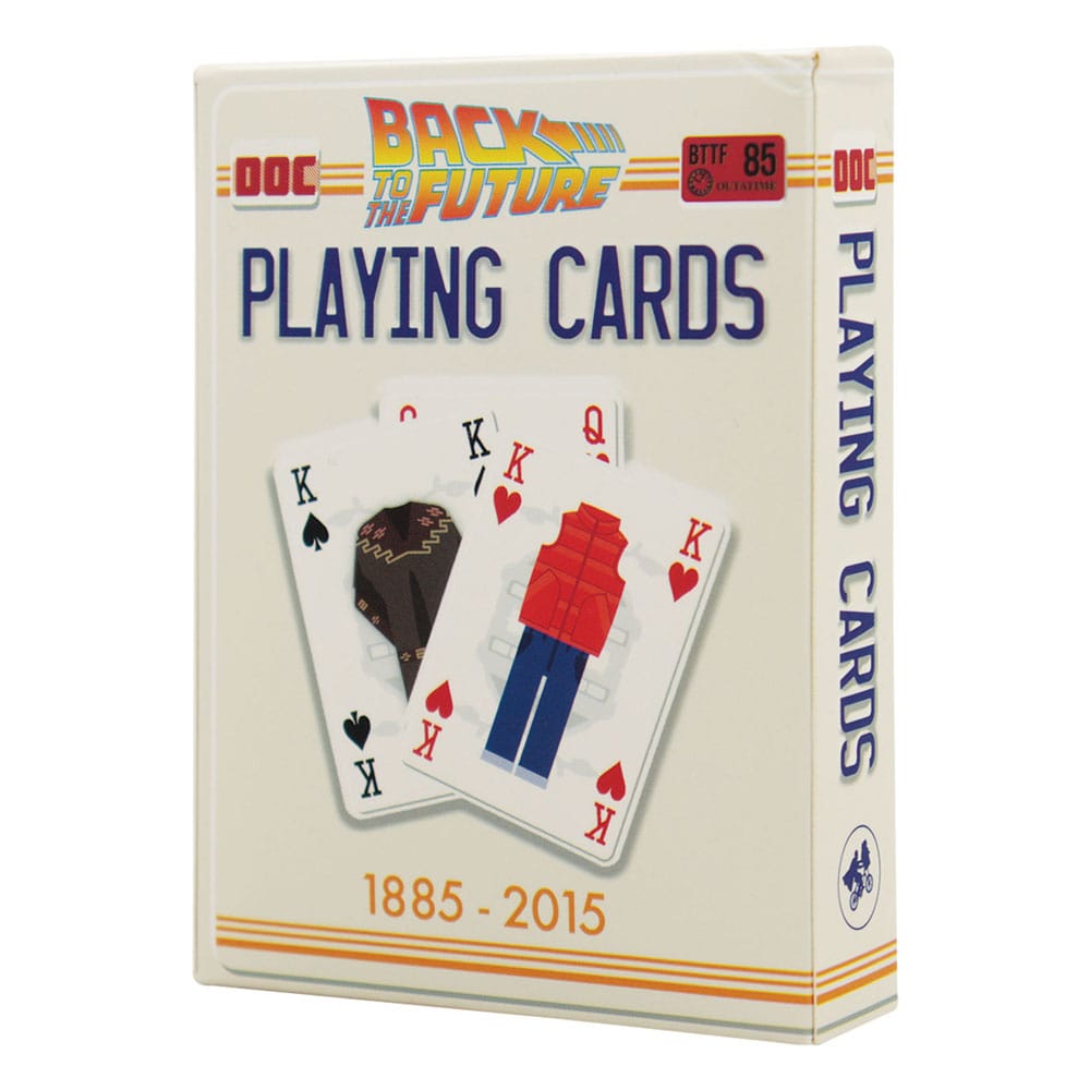 Back to the Future Playing Cards Display 12 FaNaTtik